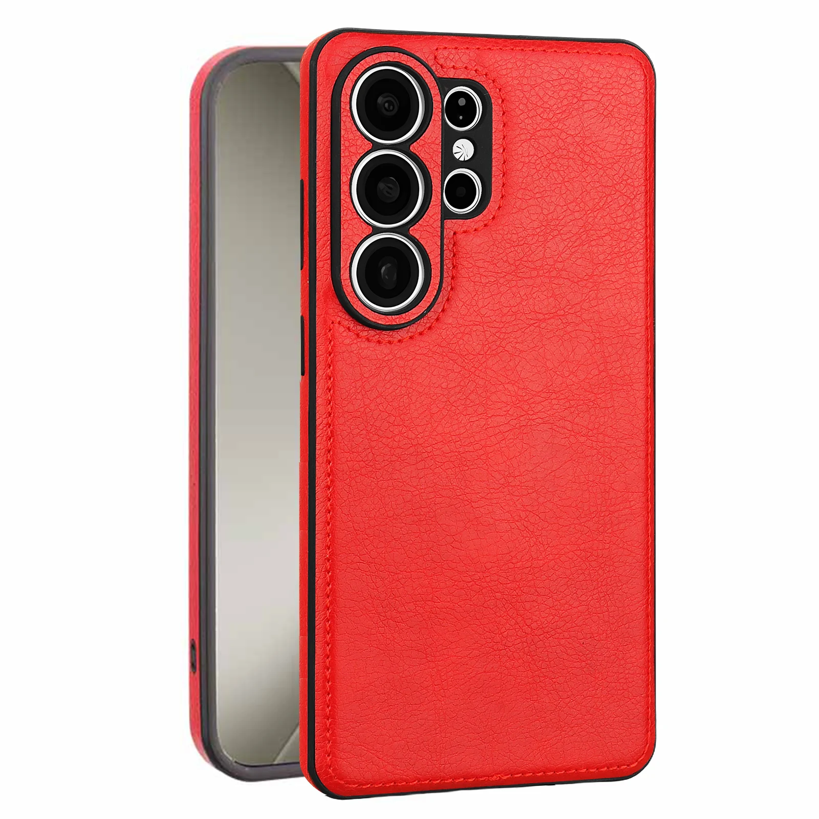 Fashion Retro Leather Shockproof Phone Case Cover