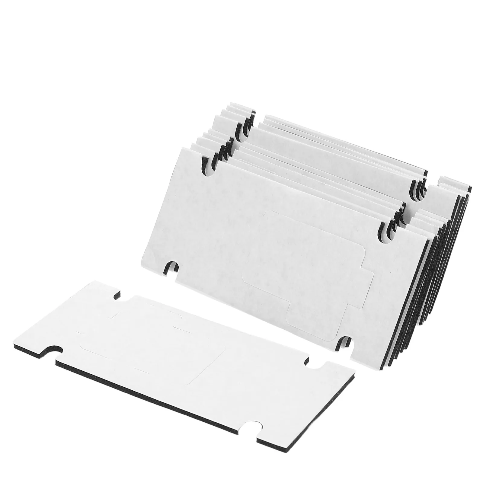 10Pcs 스티커형 도어벨 마운트 아파트 문용 무타공 접착식 도어벨 랙 사무실 주택 미니멀리스트 디자인 강력한 고정력