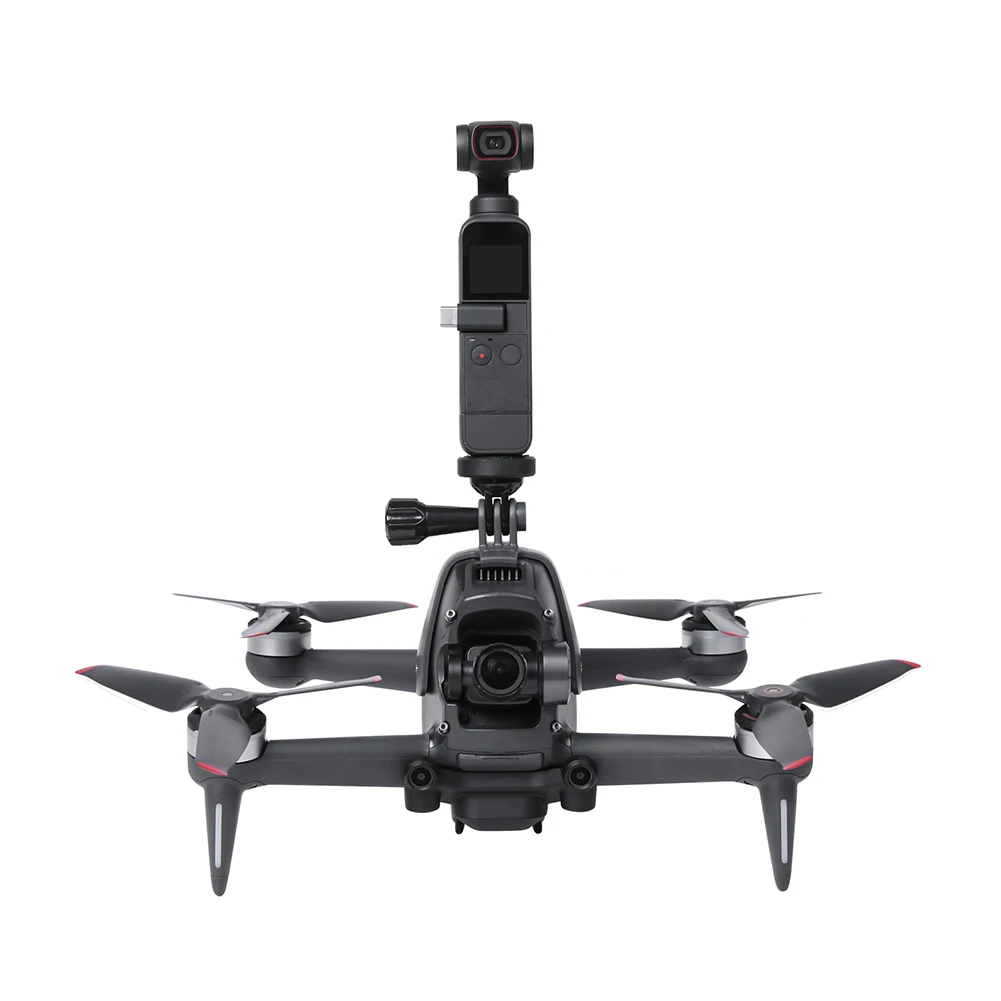DJI FPV 드론용 카메라 확장 브래킷 홀더 GoPro 카메라 교체 부품용 상단 어댑터 마운트