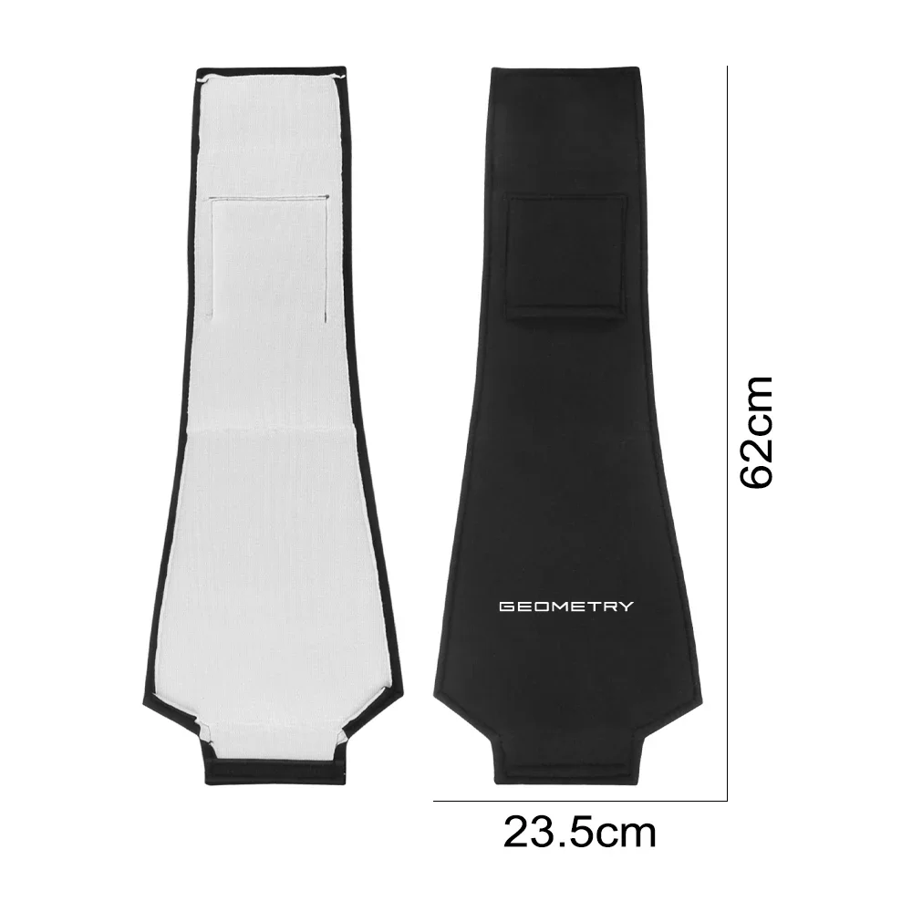 자동차 좌석 헤드레스트 베개 커버, Geely Geometry C E Gc6 Tugella Emgrand ec7 x7 Atlas Pro Coolray 2023 자동차 액세서리, 1PC