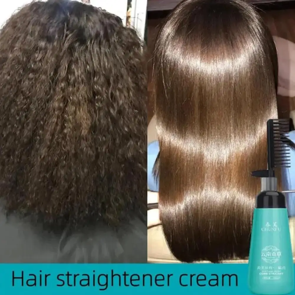 

Protein Correcting Hair Straightening Cream/Softening CombSmoothing Soften Repair Frizz Damaged Hair Anti-Dandruff Scalp Treatme