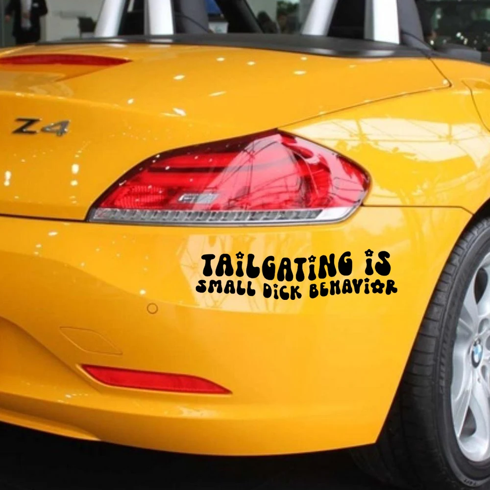 Get Off My Ass Bumper Sticker Funny Tailgating Sticker Funny Car Sticker In | Whizz Decals - Foto 8