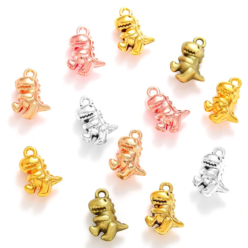 

20pcs Charms Dinosaur Baby 16x12x7mm Antique Color Pendants DIY Crafts Making Findings Handmade Tibetan Jewelry