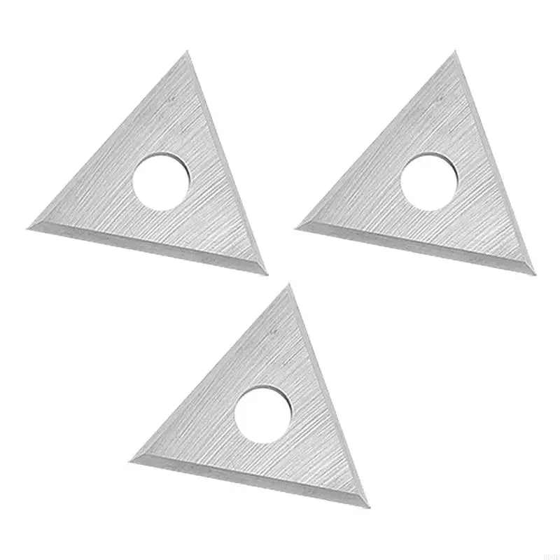 Dreieckige Edelstahl -Schaberklinge 3PCS reversibel zum Entfernen von Farbe B03E – Detail 7