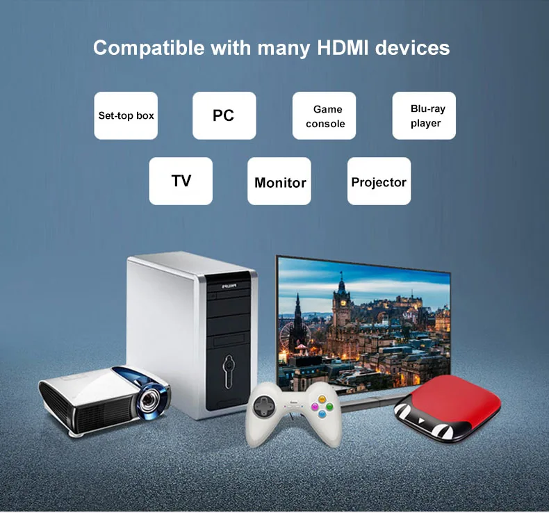 Hdmi 호환 MATRIX 8X8 Hdmi 호환 0808 8 채널 2k 4k Hdmi 호환 8 in 8 out 모든 디지털 3D 원활한 스위칭