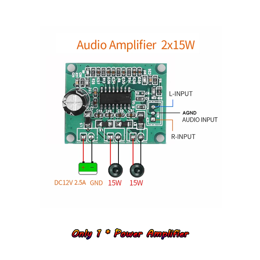 5V Wireless TWS Bluetooth 5.0 Handsfree Car Kit APE/MP3 Decoding Decoder Board FM Radio TF USB 3.5mm AUX Audio MP3 Player 