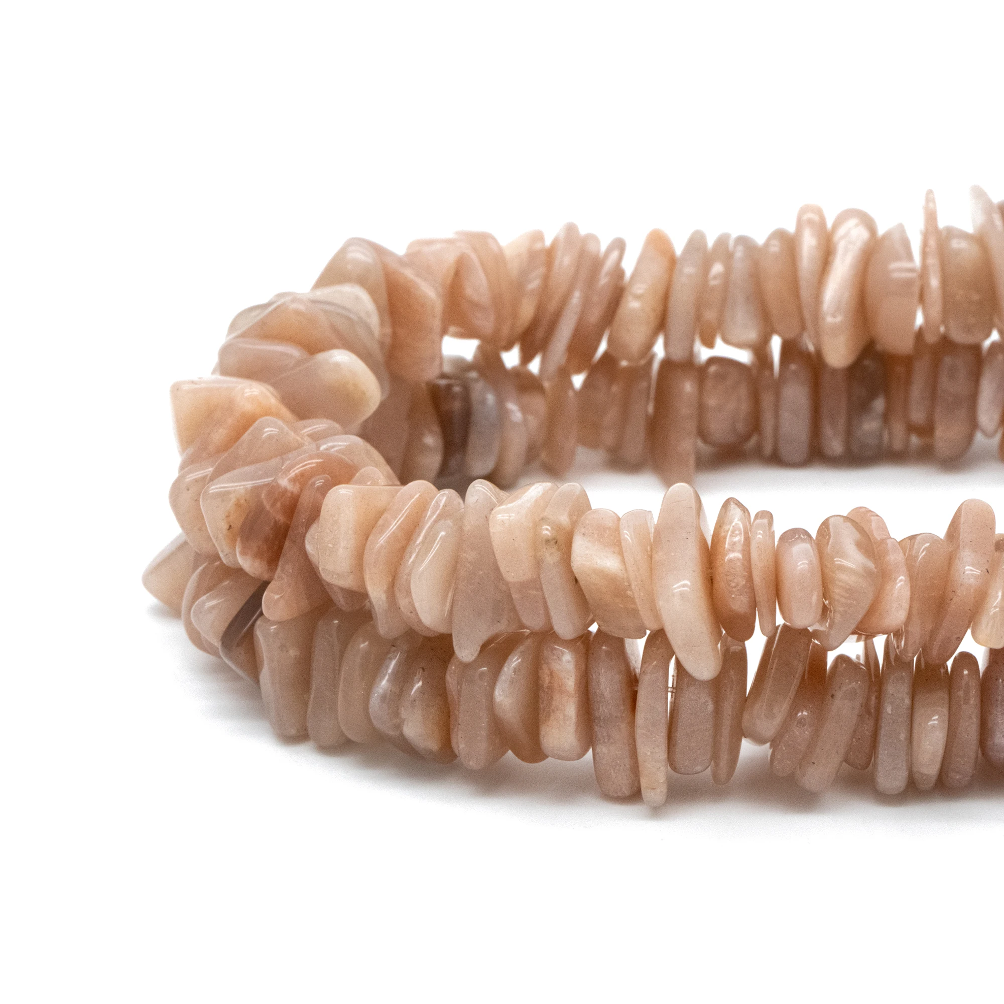 

Натуральные бусины Sunstone Pebble Nugget, гладкие овальные бусины из драгоценного камня 10-18 мм (искусственная кожа)/полная нить