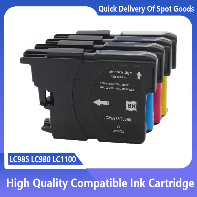 Compatibile Per Brother Lc985 Lc980 Lc1100 Dcp-J140W 185C 145C 165C 195C 197C J125 385C 390Cn Mfc-J265W J410 J415W J220 J615W