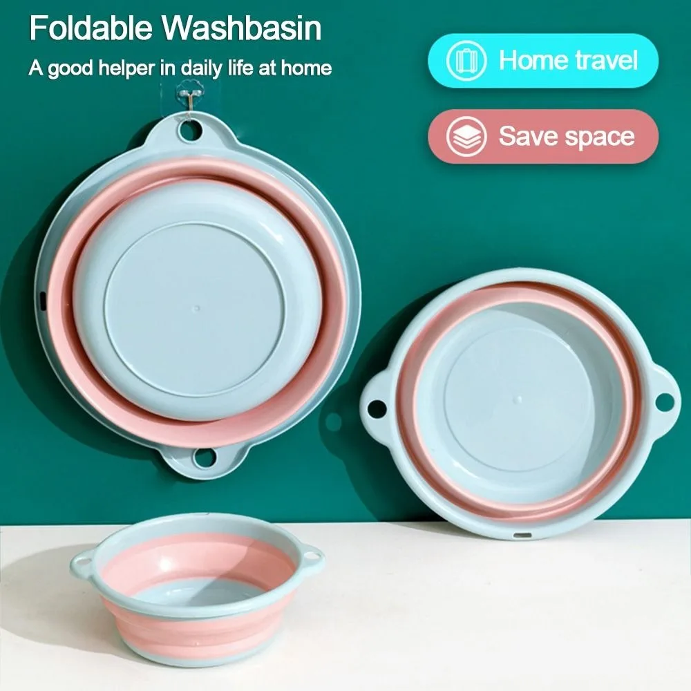 Portable Washing Up Bowl Multi-purpose Lightweight for Kitchen Travel Hiking Camping Picnic Cleaning Tool