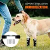 1PC Metal Strips Dog Front Leg Brace Reflective Strips Non-Slip Joint Support Breathable Adjustable Straps Knee Brace 1