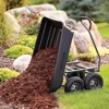 Carts Utility Cart with Steel Frame, 600 Pound Capacity, and 10 Inch Tires 4
