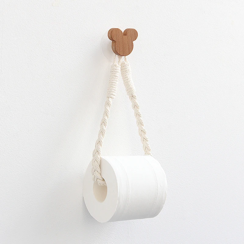 2 Colors Toilet Paper Towel Dispenser Wooden Paper Roll Holder For Bathroom  Paper Holder Household Storage Rack 2 Colors Toilet Paper Towel Dispenser Wooden Paper Roll Holder For Bathroom  Paper Holder Household Storage Rack