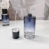 Bouteille de parfum rechargeable en verre Portable, dégradé de couleur, récipient cosmétique, atomiseur pulvérisateur, outil cosmétique de voyage, 30ml-100ml, 1 pièce 3