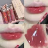 Moisturizing Berry Lip Gloss,Hydrating Glass Glow Lips With Thick Matte Finish,Long-Lasting Wear,Star Stripe Design-Gift 1