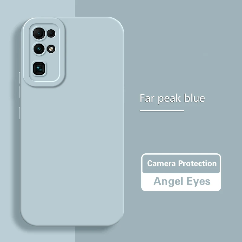 Fashionable Soft Square Angel Eyes Back Cover Phone Case