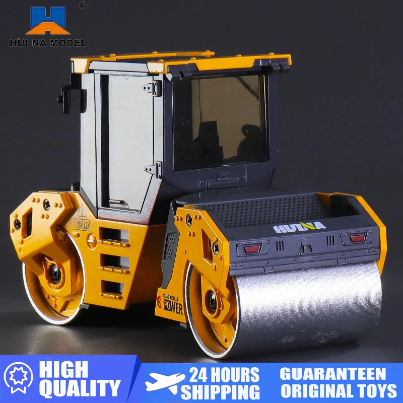 

Huina 1:50 Alloy Double Pressing Wheel Model Simulation Engineering Car Truck Model Children Toys for Boys Kids Christmas Gifts