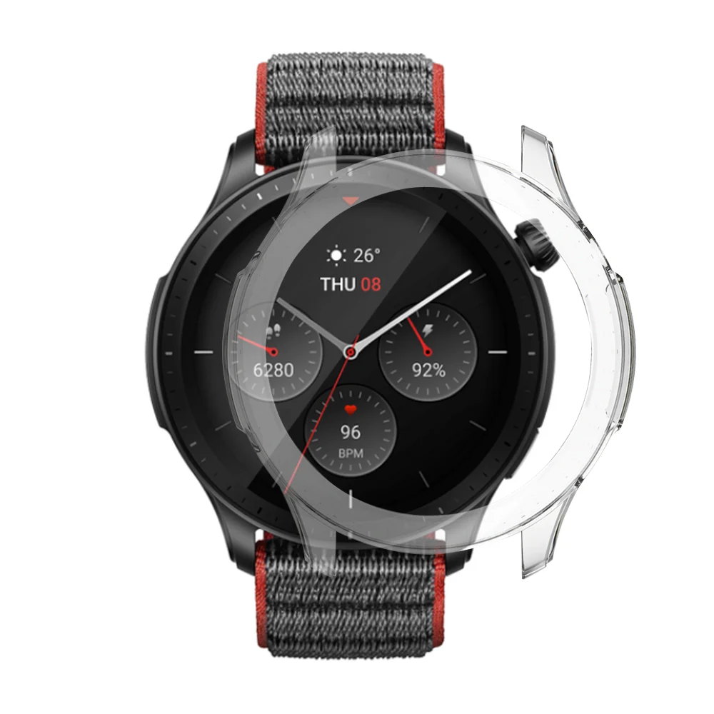 PC Watch Cover For Xiaomi Huami Amazfit GTR 4 Protective Shell Bumper Frame Gtr4 Protector Case Accessories watch screen protector case watch accessories watch case watch protective case watch cover watch protective cover