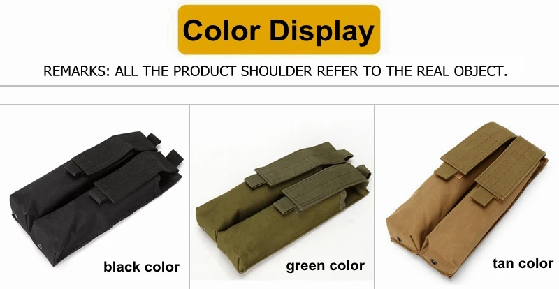 P90 ump45 taktische Jagd beutel Tasche Molle Magazin Beutel Tasche 1000d Nylon Doppels tapel Munition tasche Mag Träger Utility Case – Detail 1