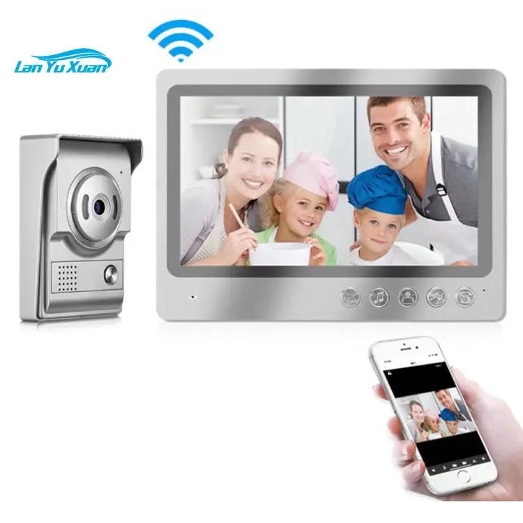

Outdoor Visual Two-Way Intercom Audio Remote Unlock Video Door Phone