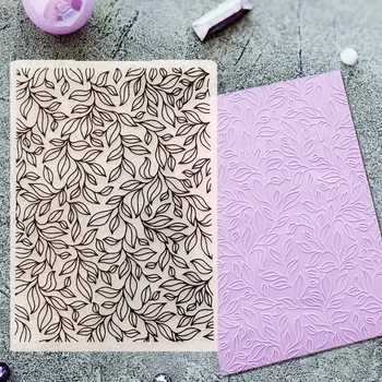 Leaf Embossing Folder Template 1