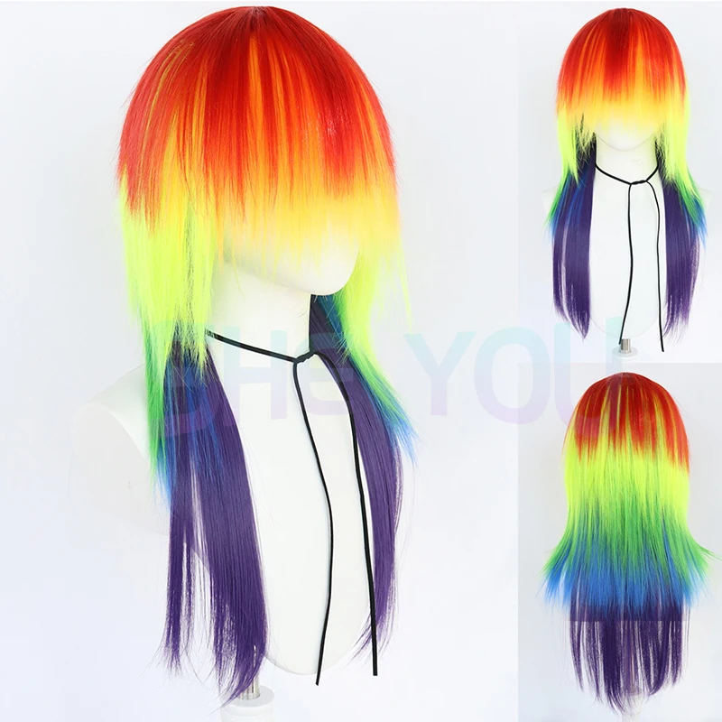 コスプレウィッグ pony Pony-変装,ウィッグ,ウィッグ,ヒートプルーフ,合成毛,マルチ