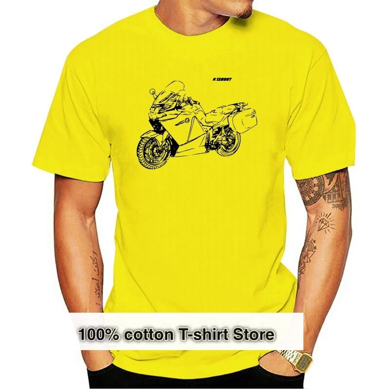 

Модная футболка K1200GT с надписью mit Grafik K 1200GT, футболка для мотоциклии и ралли K 1200 GT Motorrad Fahrer