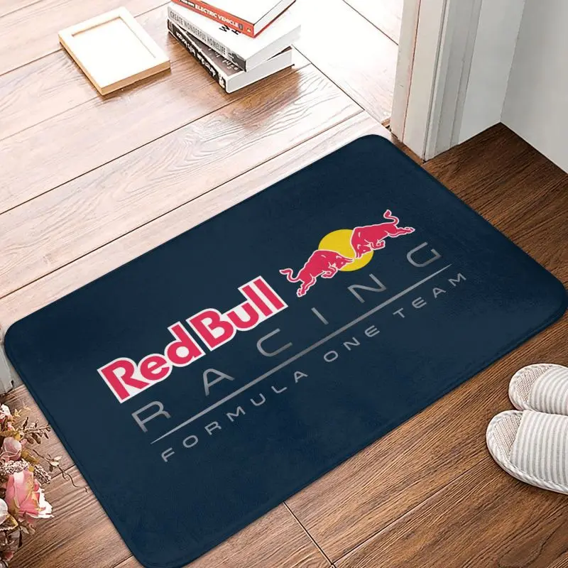 Rosso Double-Bull Porta D'Ingresso Pavimento Tappetino Esterno Bagno Cucina Zerbino Garage Tappeto Tappeto