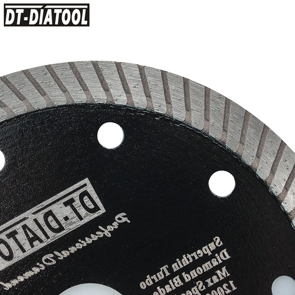 DT-DIATOOL 10 unidades superthin turbo diamante viu lâmina de corte disco material duro telha cerâmica granito diâmetro 4 