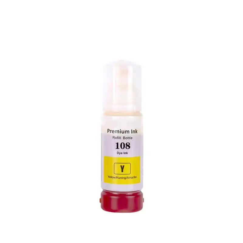 Premium Refill Ink 1Set 108 for Epson L8050 L18050 Printer