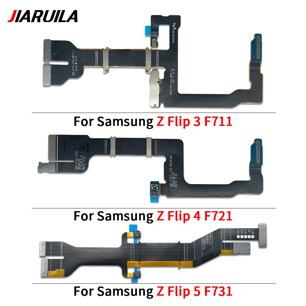 Main Board Motherboard Connector LCD Flex Cable Ribbon Replacement Parts For Samsung Z Flip 2 3 4 5