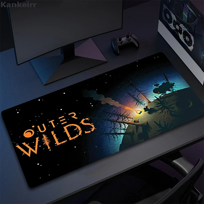 

Pc Gaming Mouse Pad Gamer Outer Wilds Mausepad Non-slip Mat Deskmat Computer Tables Office Accessories Mousepad Keyboard Mats Xl
