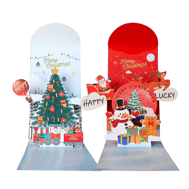 Snake Year Creative 3D Red Envelope Hongbao Red Pocket For New Year Spring Festival Birthday Marry Gift Christmas Envelope