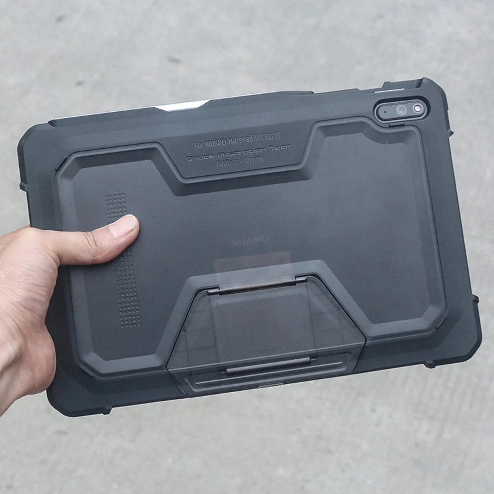 fatbear militar tático classe resistente prova de choque armadura escudo protetor da pele capa para huawei matepad pro polegada polegada