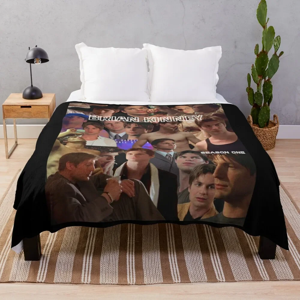 

Brian Kinney: Season one Throw Blanket Fluffys Large bed plaid Quilt Blankets