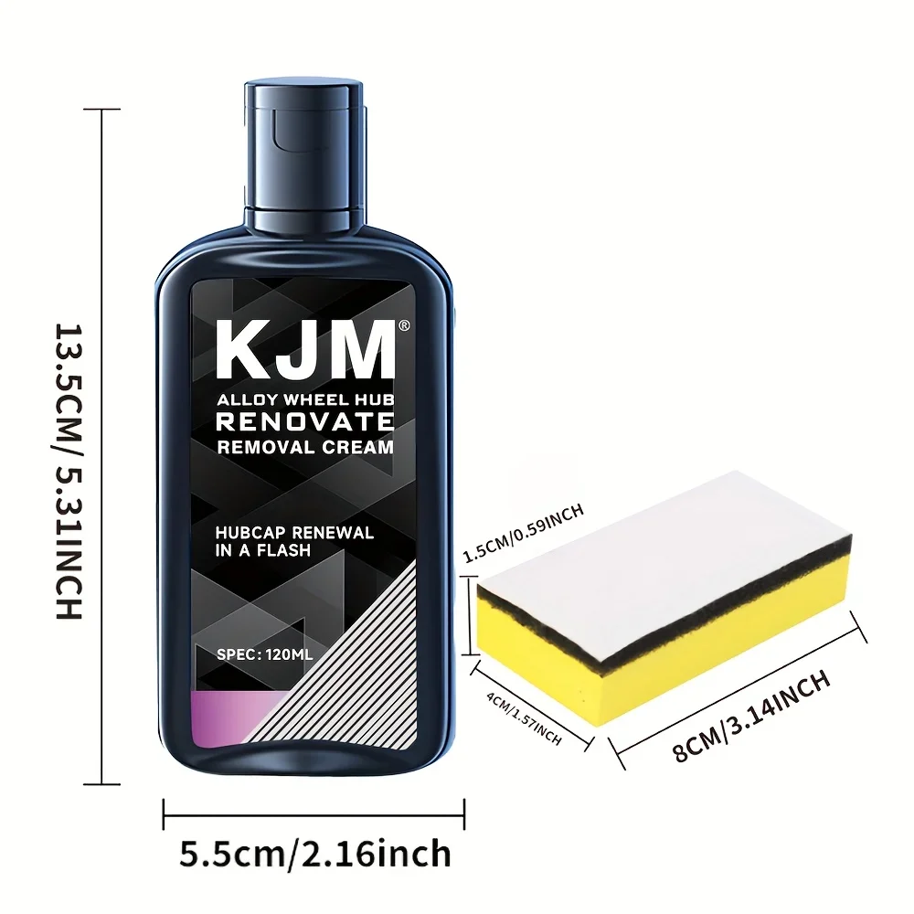 Universal Wheel Repair Kit Aluminum wheel mark remover rust cream and rust inhibitor Wheel care enamel