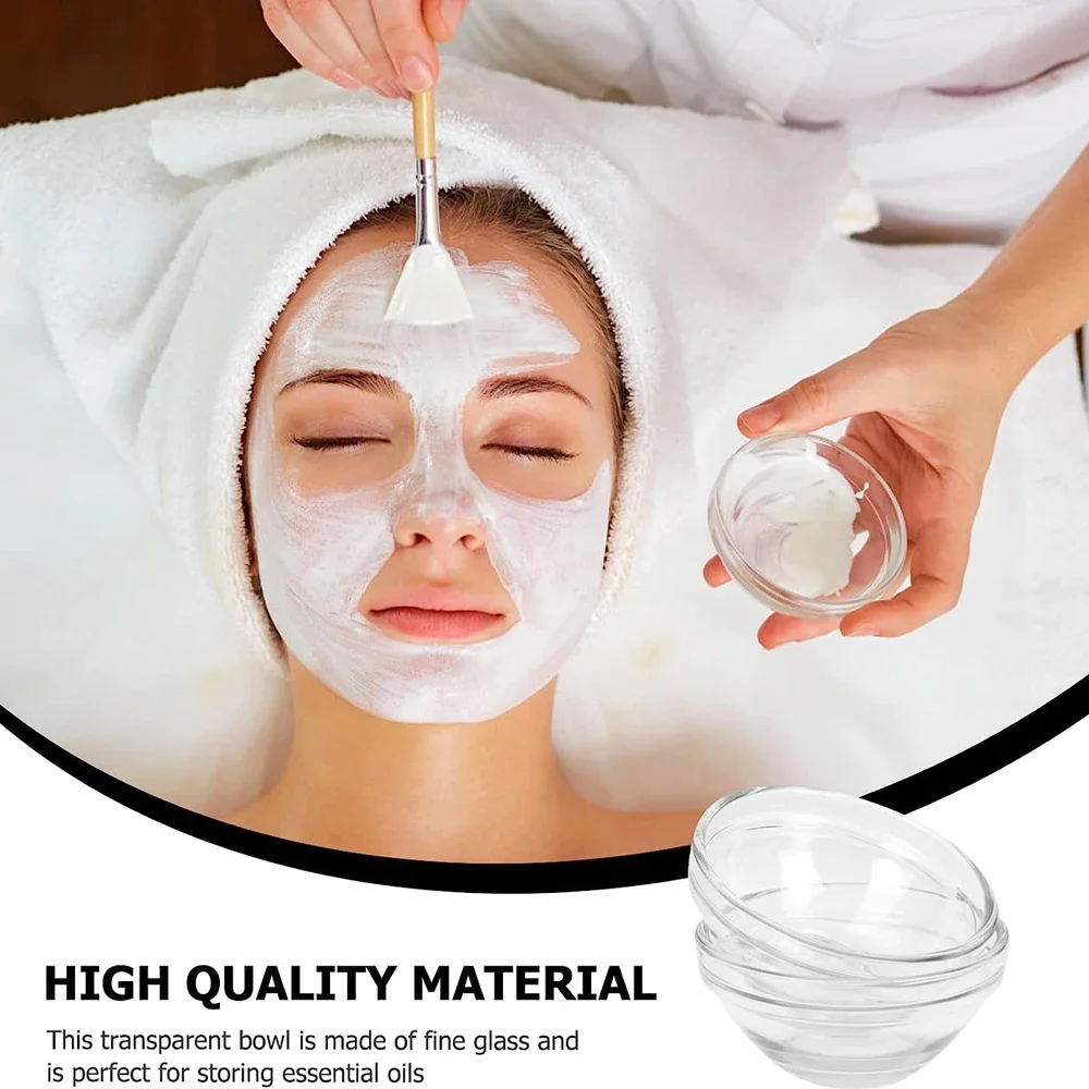 Beauty Mixing Bowl Acrylic DIY Stirring 1/3/5pcs Cosmetic Tool Home Salon Spa Face Skin Applicator