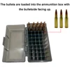 Tactical Ammo Box Flip-Top Rifle Ammo Box for 7.62X39mm .22-250 Rem 50 Rounds 7.62  Ammo Carrying Box Hunting Accessories 4