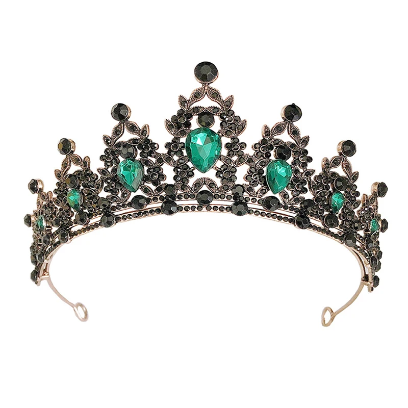 Crystal Flower Crown Rhinestone Floral Tiaras and Crowns for Women Hair Jewelry Headpiece Gift hair accessories