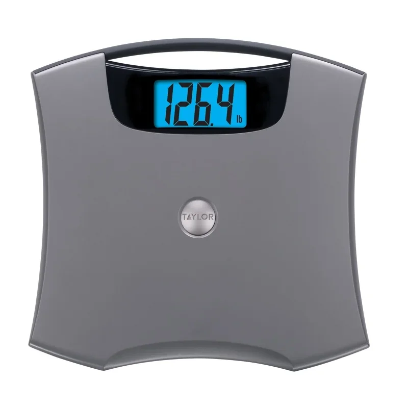 

Taylor Digital Silver Bathroom Scale Large Read out