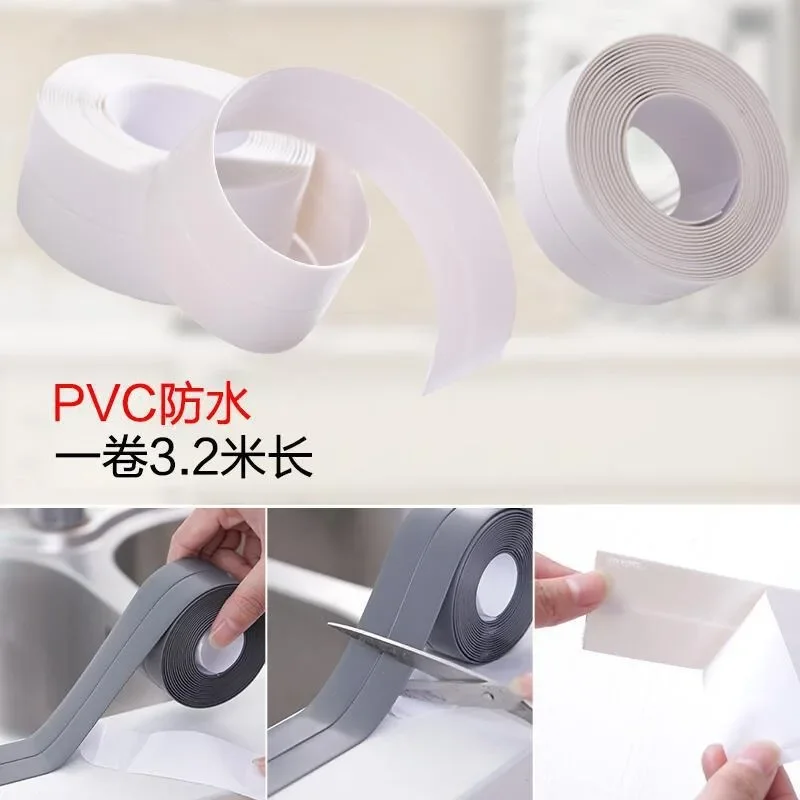 Grey Waterproof Wall Sticker,Kitchen Sink For Face In Tape Home Items Stickers Adhesives And Sealants Home Gadgets