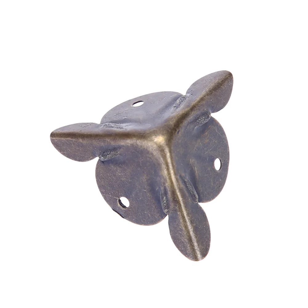 Creative Chic Jewelry Gift Box Corner Protector Patternless Screw Wood Case Corner Protector Decor Decorative DIY Supplies