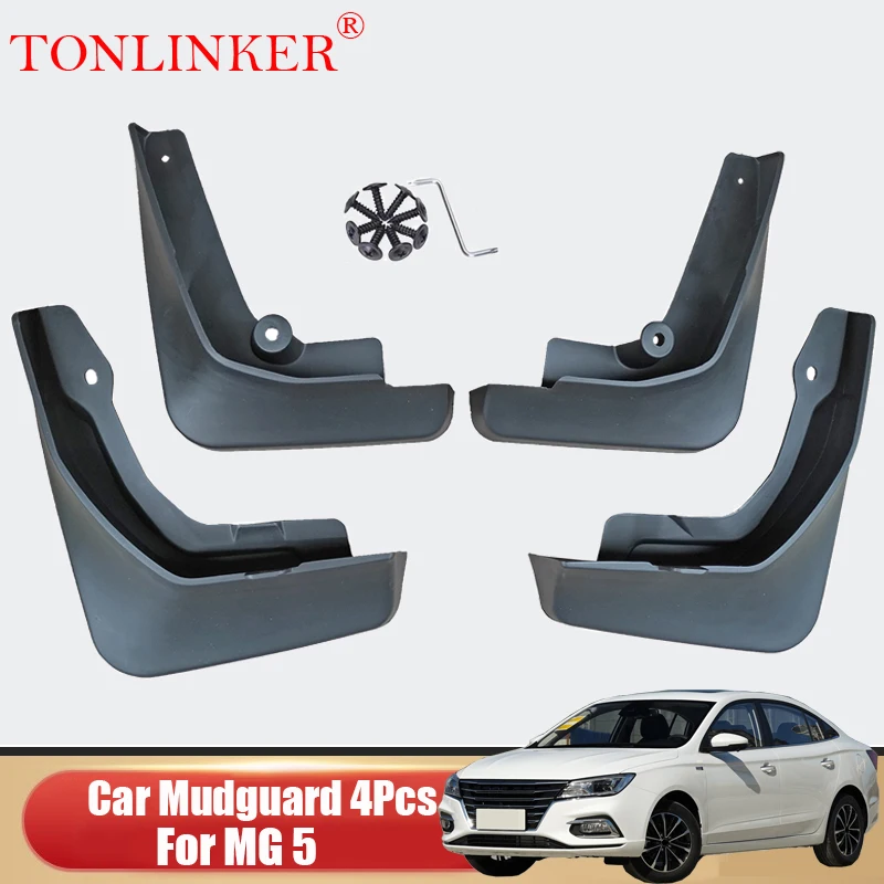 Car Mudguard For MG 5 MG5 2019 2020 2021 2022 Front Rear Mud Flaps ...