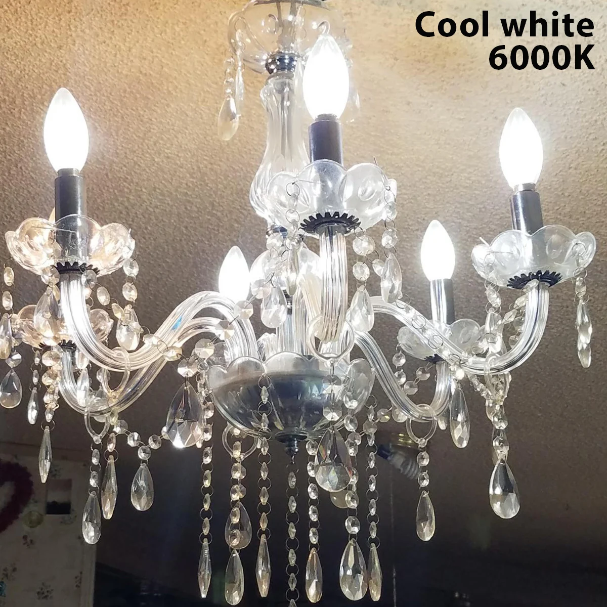 Ampoule LED c35 type bougie 6w dimmable B22 blanc chaud 2700k - RETIF