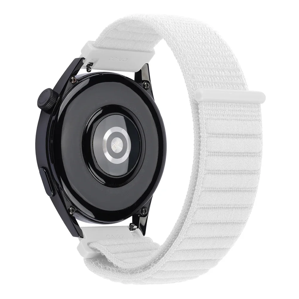 Nylon Loop Watch Strap, 20mm 22mm Band, Fitness Correa Bracelet