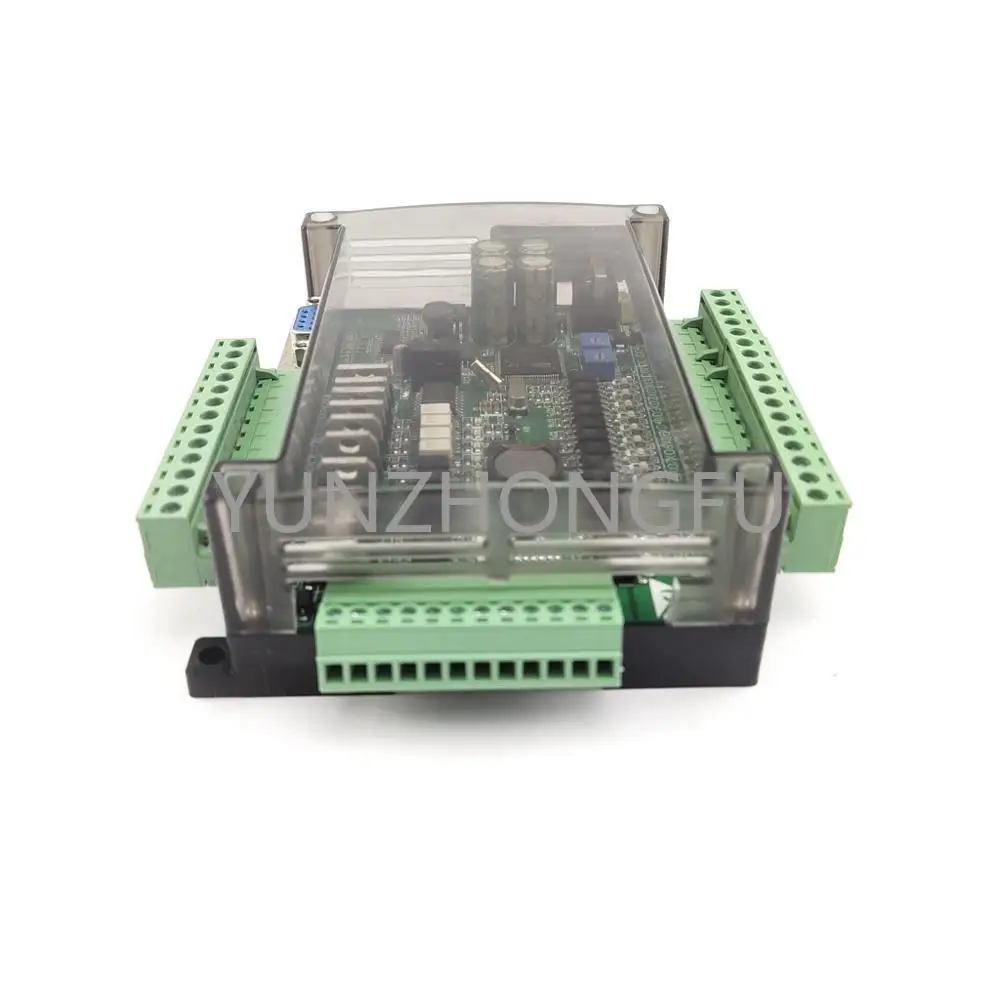 

PLC Controller 485 RTC DC24V Power Supply FX3U-24MT Industrial Control Board Analog 6AD 2DA With Base Shell High-Speed Counter
