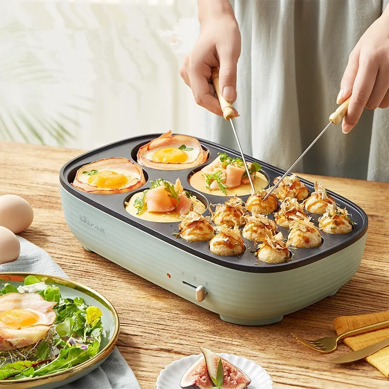 220V Electric Grill Electric Oven Household Multifunction Cooking Pan