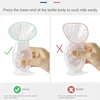 Baby Breastfeeding Feeding Manual Breast Pump Partner Breast Collector Automatic Correction Breast Milk Silicone Pumps BPA Free 4