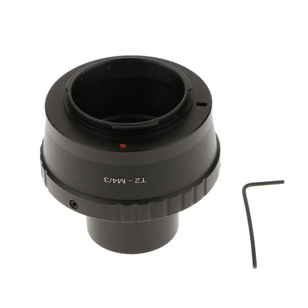 T T2 Ring for Olympus Panasonic Micro 4/3 Camera Lens Adapter + 1.25inches Mount