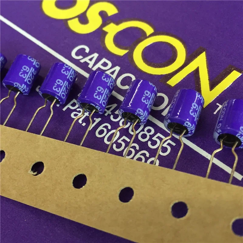 

10 шт. 220 мкФ 6,3 В SANYO OS-CON SS 8x10 мм Ультра низкий ESR 6.3V220uF 6SS220M Высший сорт твердый конденсатор