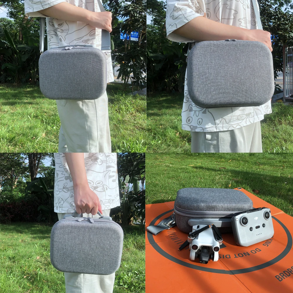 Carrying Case drone accessories drone storage bag drone storage case for DJI Mini 3/3 Pro Drone Storage Bag Shoulder Bag Portable Case Travel Handbag for DJI RC/RC-N1 Accessory